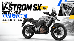 Suzuki V-Strom SX Gets A New Dual-Tone Colour Option